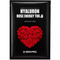 Тканевая маска для лица Medi-Peel Hyaluron Rose Energy Tox Ampoule Mask 30 мл