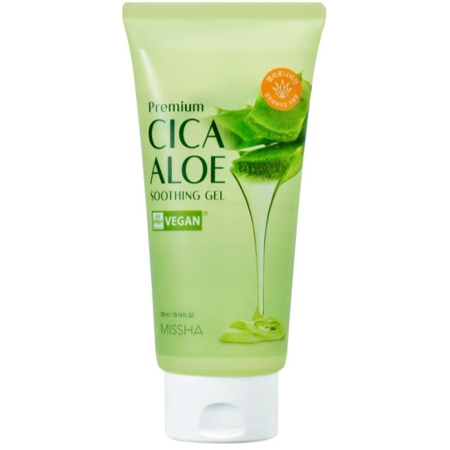 Гель для лица Missha Premium Cica Aloe Soothing Gel 300 мл фото 