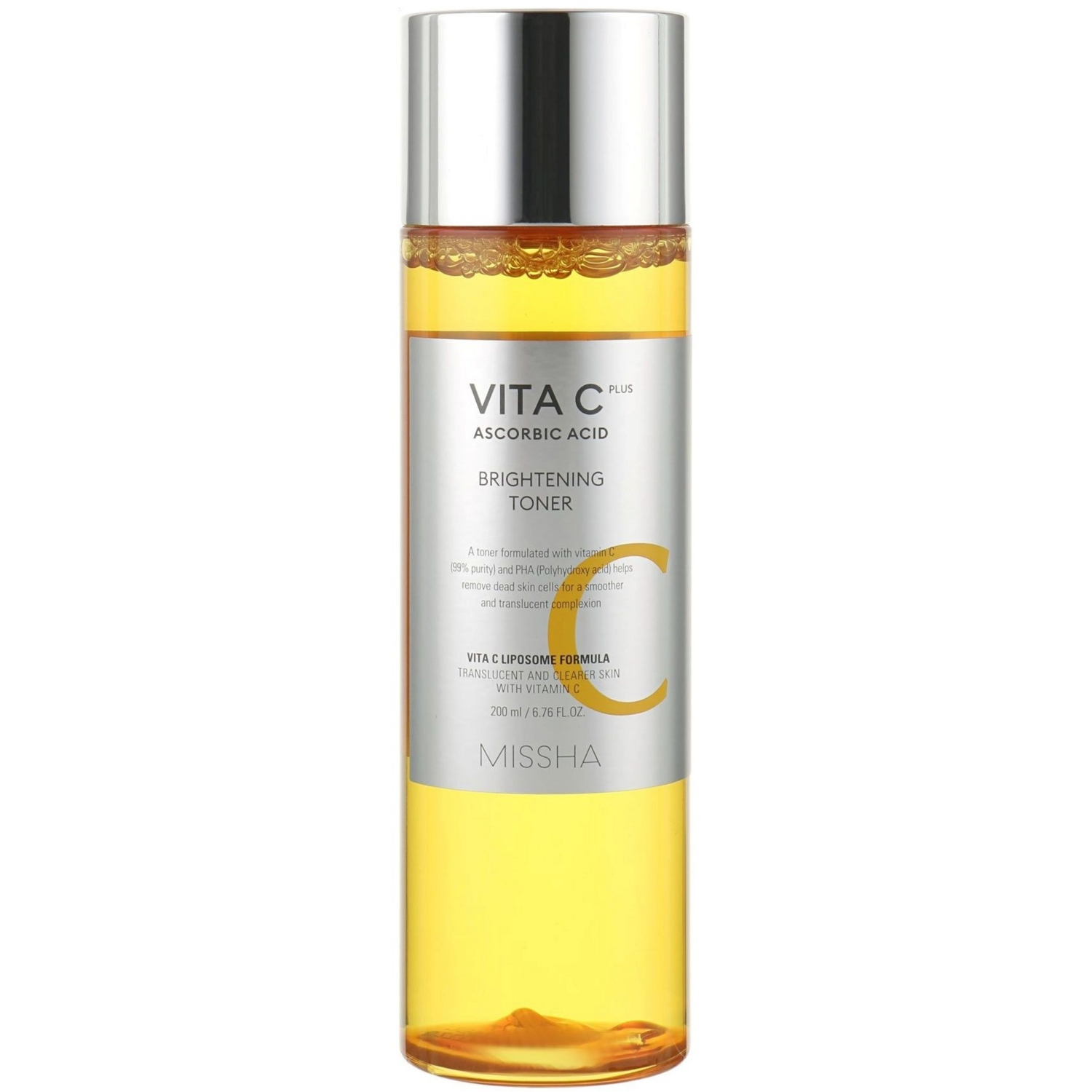 Тонер Missha Vita C Plus Brightening Toner Осветляющий 200 мл фото 