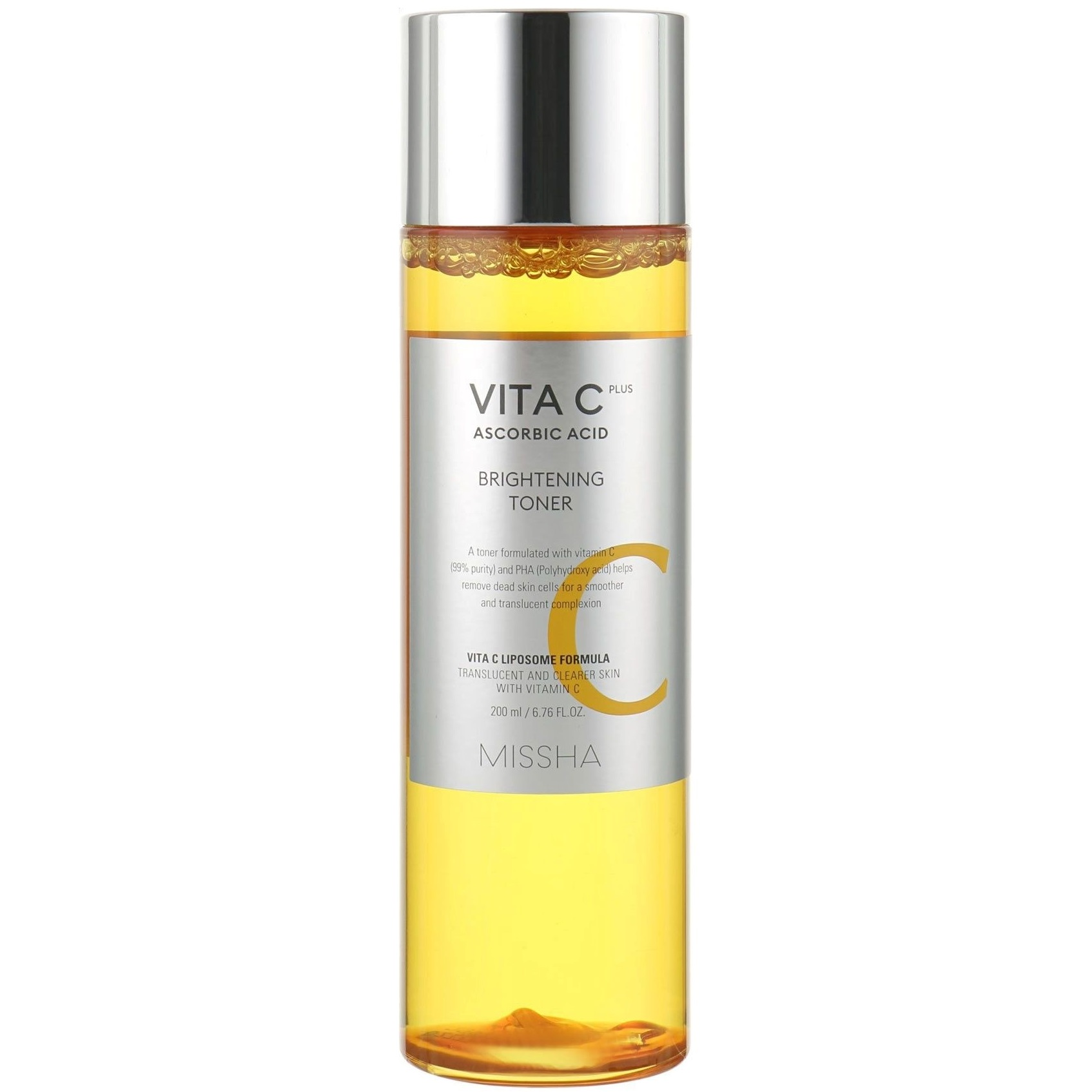 Тонер Missha Vita C Plus Brightening Toner Осветляющий 200 мл фото 1