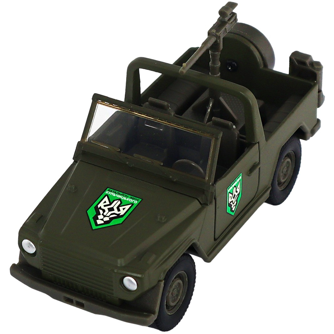 Модель серии "Шевроны Героев" - Штурмовая Машина - "БОН НГУ Им. Кульчицкого" (250329W2) фото 1