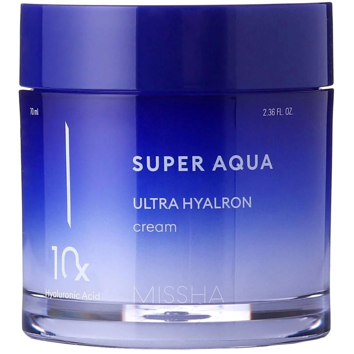 Крем для обличчя Missha Super Aqua Ultra Hyalron Cream Зволожуючий 70 млфото