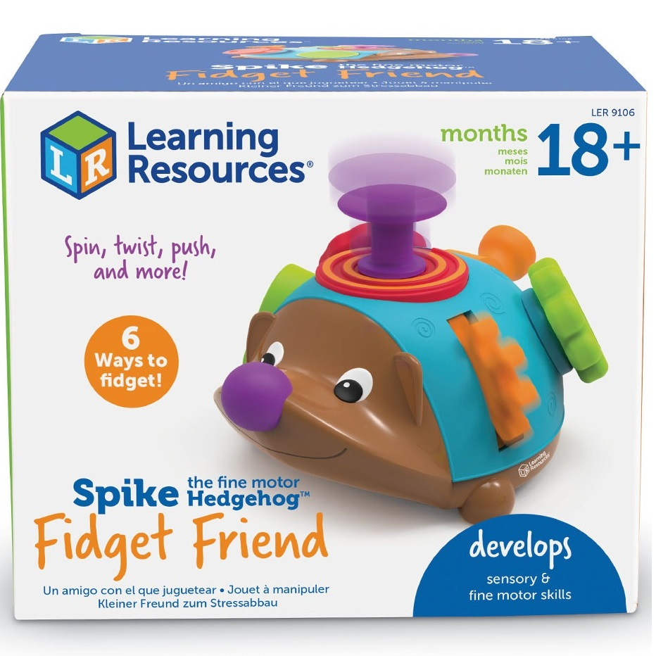 Развивающая игрушка Learning Resources Spike The Fine Motor Hedgehog™ - Ёжик-Непоседа (LER9106) фото 1