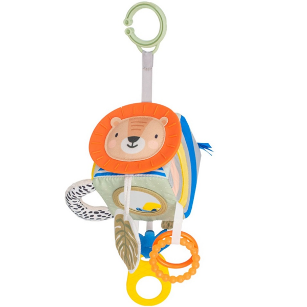 

Развивающая игрушка-кубик коллекции "Саванна" - Веселые Зверушки (12755_TafToys)