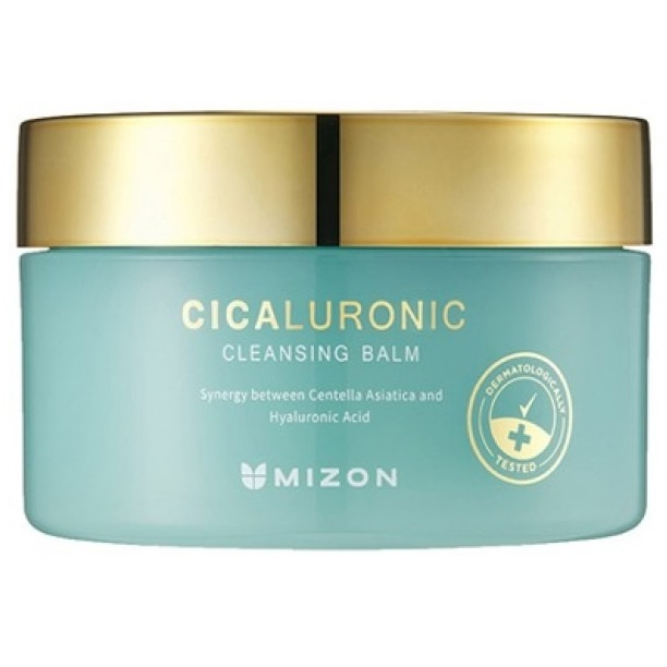 Очищающий бальзам Mizon Cicaluronic Cleansing Balm с центеллой и гиалуроновой кислотой 80 мл фото 