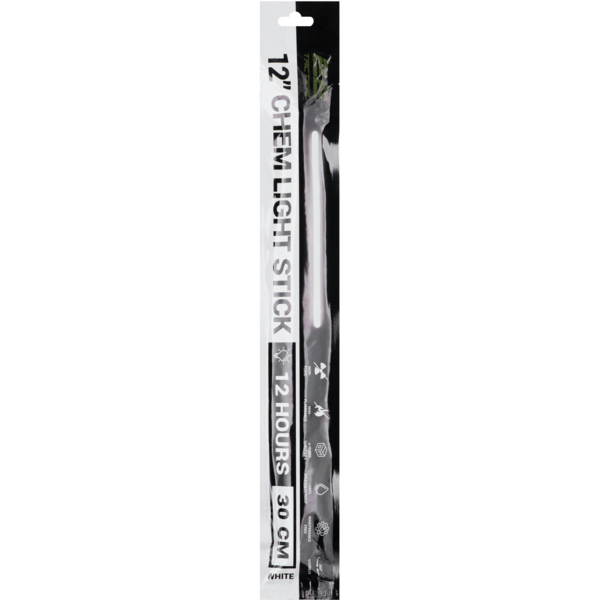 

Химический источник света 2E GS12, 30см, 12 часов, 25шт, белый (2E-CGS12-WT-BX)