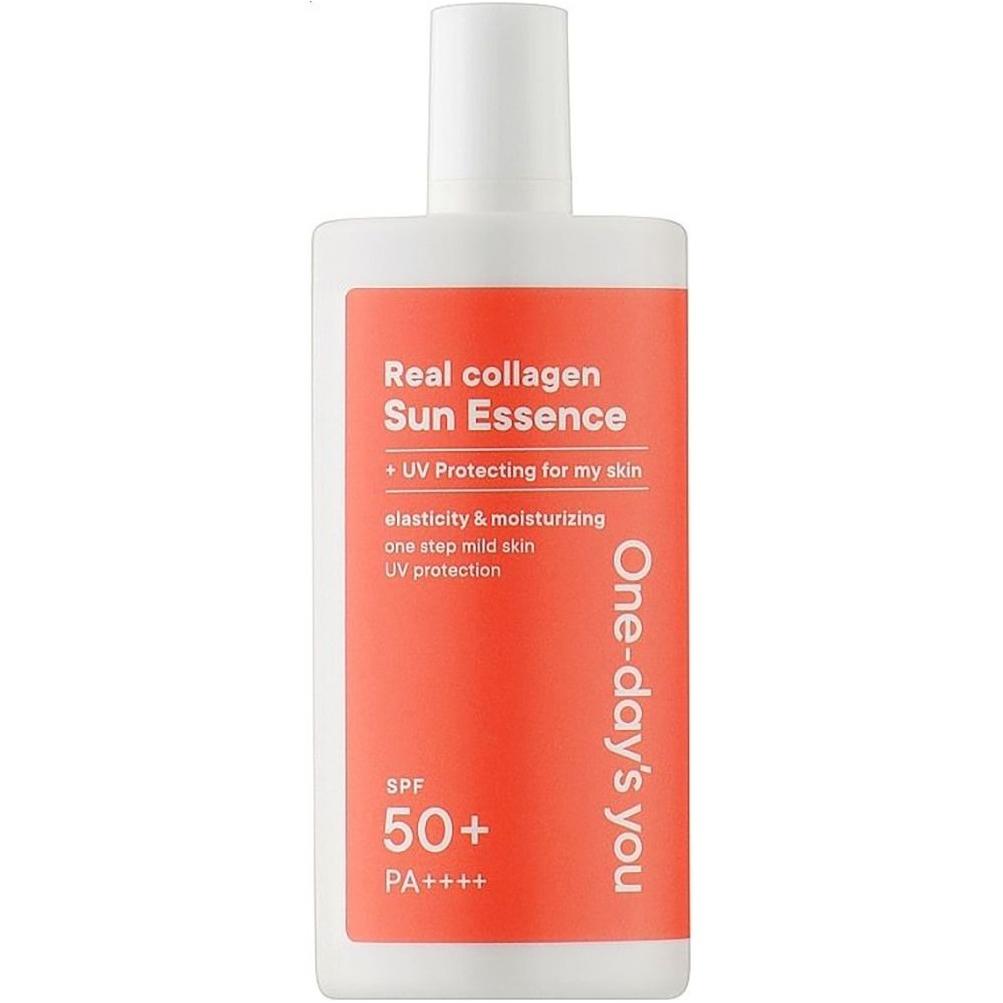 Эссенция One Day's You Real Collagen Sun Essence SPF50+ PA++++ 55 мл фото 