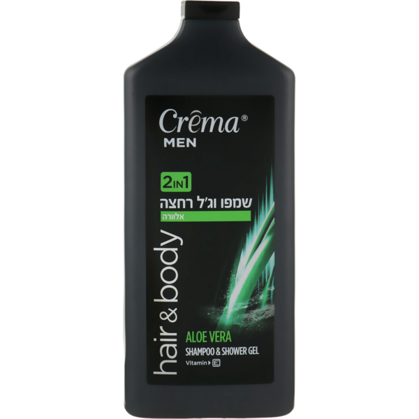 

Шампунь-гель для душа Crema Men 2в1 Алое Вера 700 мл