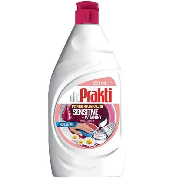 

Средство для мытья посуды Dr.Prakti Sensetive+Vitaminy 650 мл