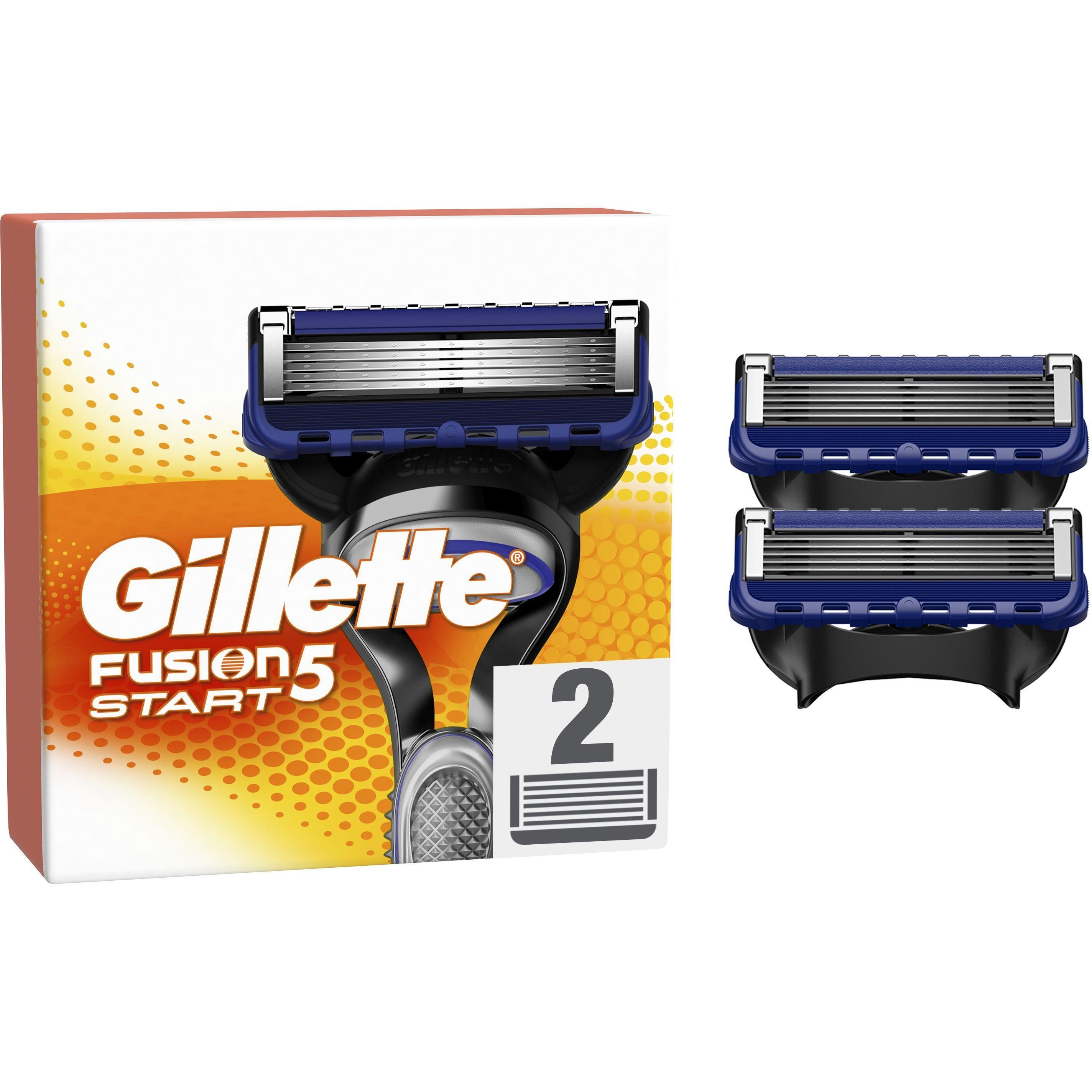 Змінні картриджі для гоління Gillette Fusion 5 Start 2 штфото1