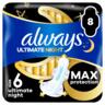 Гігієнічні прокладки Always Ultimate Night (Розмір 6) 8 шт