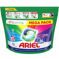 Капсулы для стирки Ariel Pods All-in-1 Color 63 шт