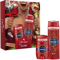 Подарочный набор Old Spice Captain Footballer Дезодорант 50 мл + Гель для душа 250 мл + Открывалка для бутылок