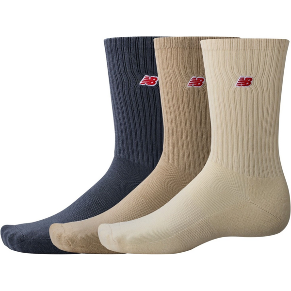 

Набор носков New Balance Patch Logo LAS33763AS2 S 3 пары разноцветные