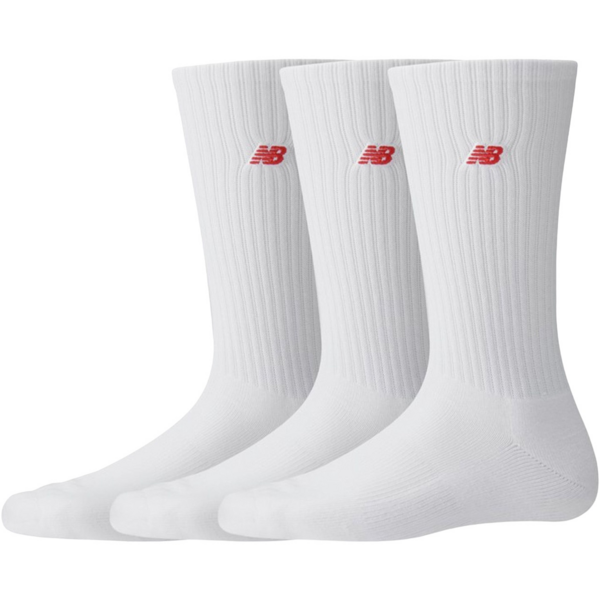

Набор носков New Balance Patch Logo LAS33763WT M 3 пары белые