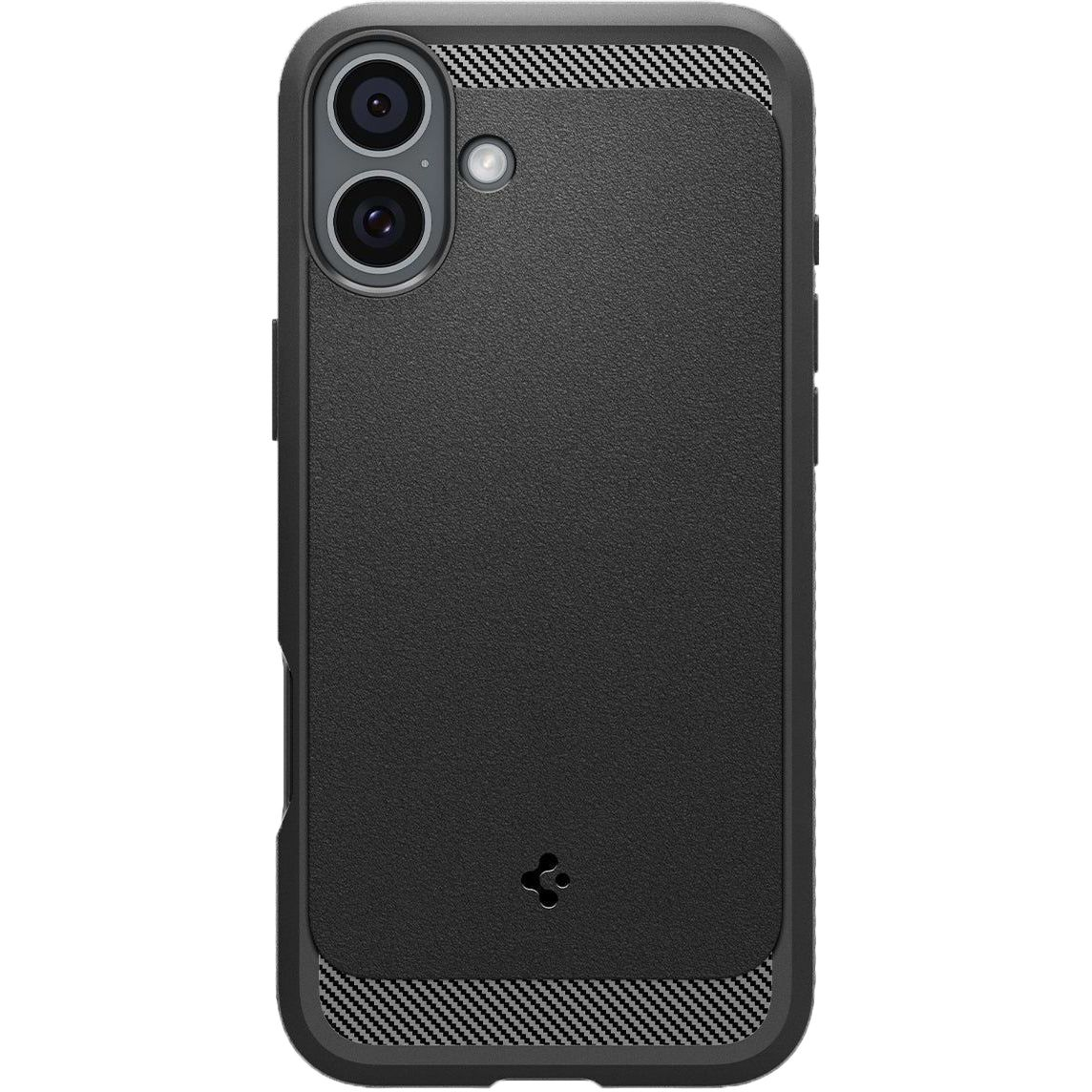 Чохол Spigen для Apple iPhone 16, Rugged Armor MagFit, Matte Black (ACS08214)фото