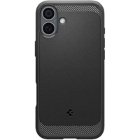 Чехол Spigen для Apple iPhone 16, Rugged Armor MagFit, Matte Black (ACS08214)