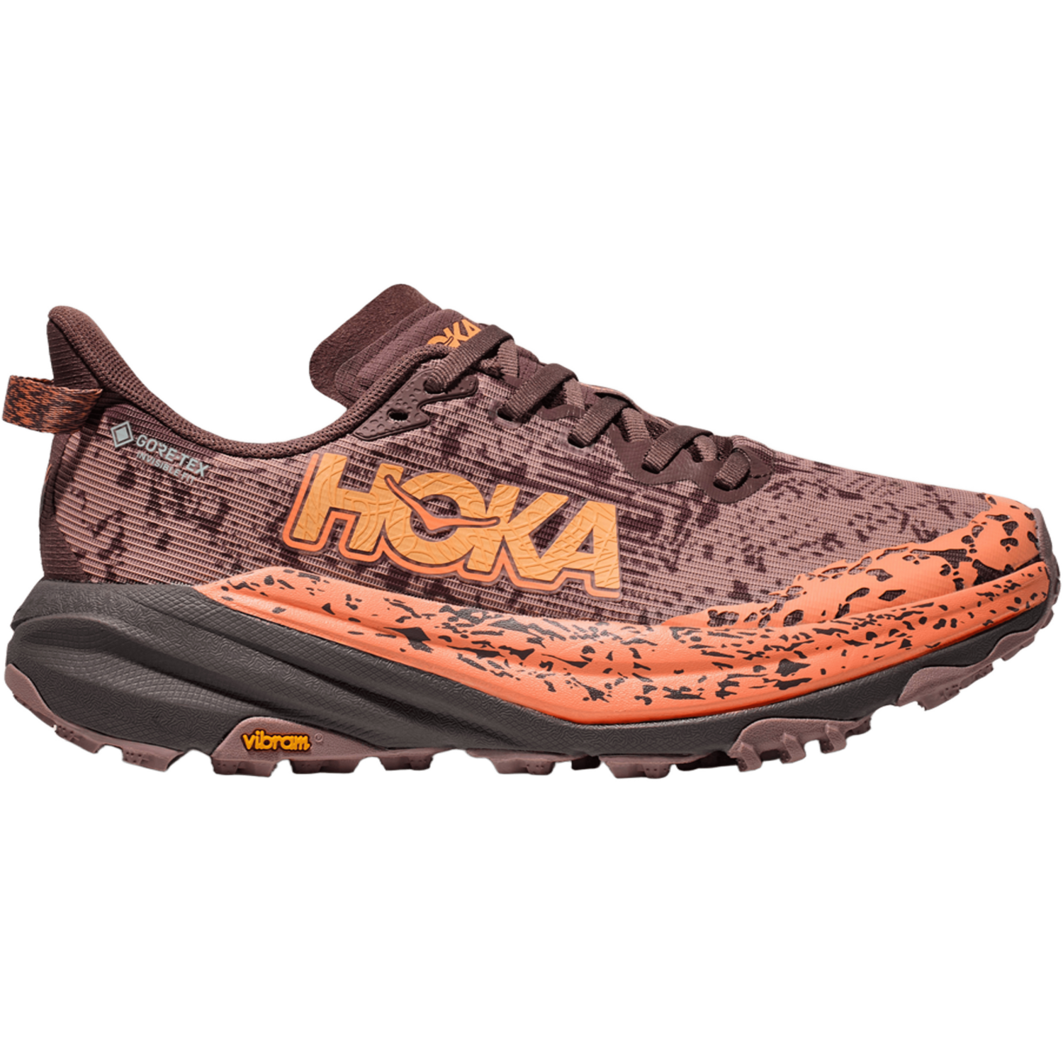 Кросівки жіночі для бігу Hoka 1155151-SZQ W SPEEDGOAT 6 GTX 38 (6,5 US) коричневіфото