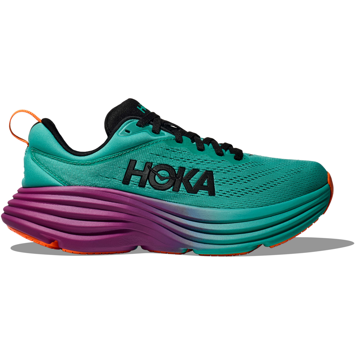 Кроссовки мужские для бега Hoka 1123202-EQB M BONDI 8 41,5 (8 US) голубые фото 