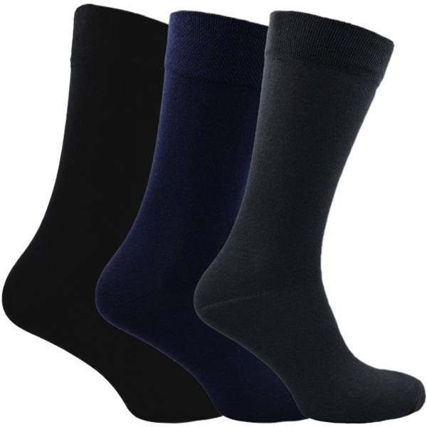 

Набор носков мужских Premier Socks 42-43 3 пары черные/темно-синие/темно-серые (4820203354689)