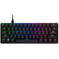 Ігрова клавіатура HyperX Alloy Origins 60 Red USB RGB ENG/UA, Black (4P5N4AA)