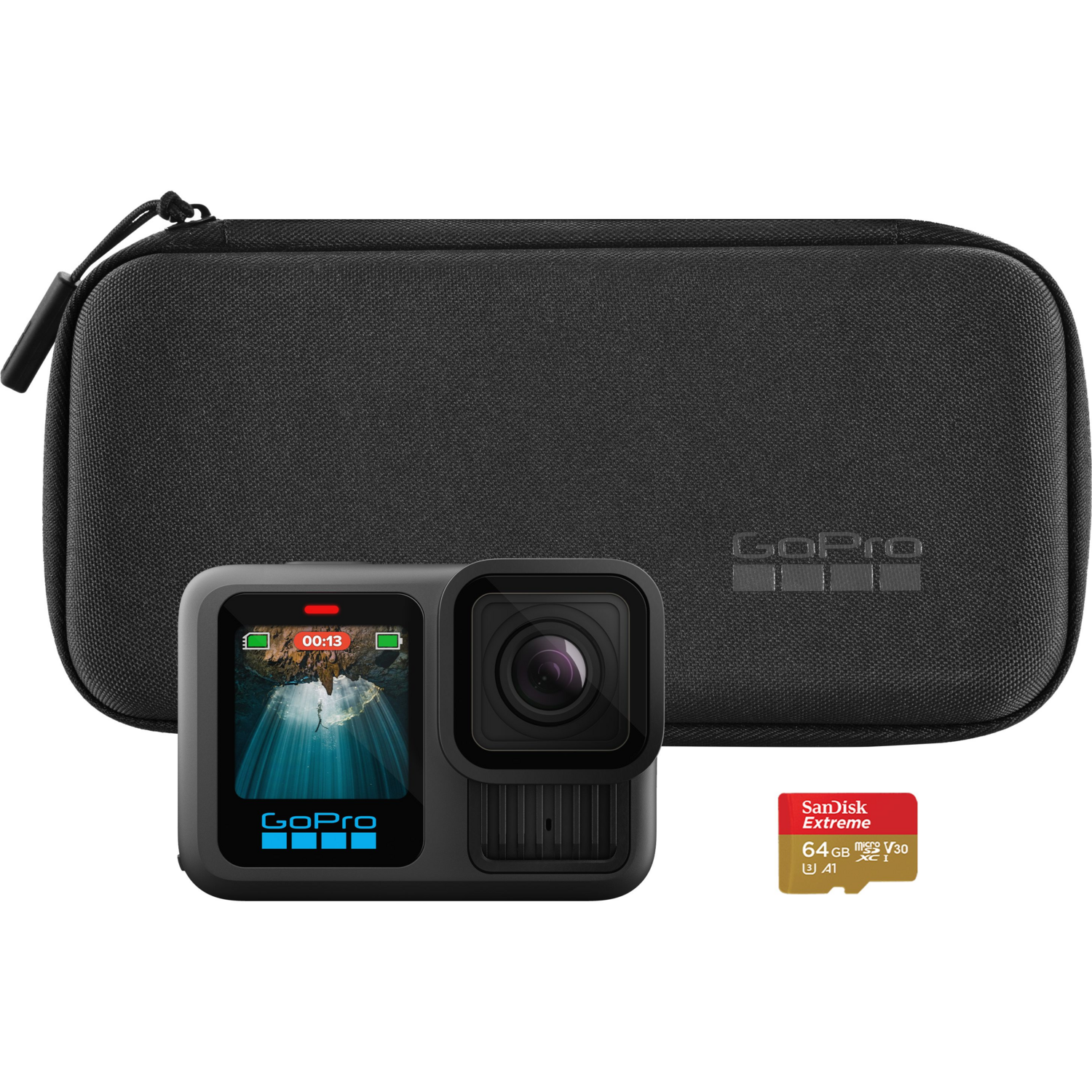 Экшн-камера GoPro HERO13 Black + 64Gb (CHDSB-131-RT) фото 