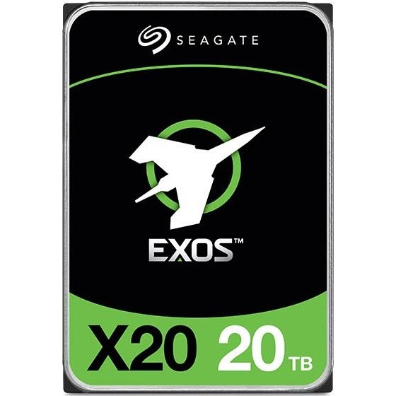 Жесткий диск Seagate 20TB 3.5" 7200 256MB SATA Exos X20 (ST20000NM007D) фото 