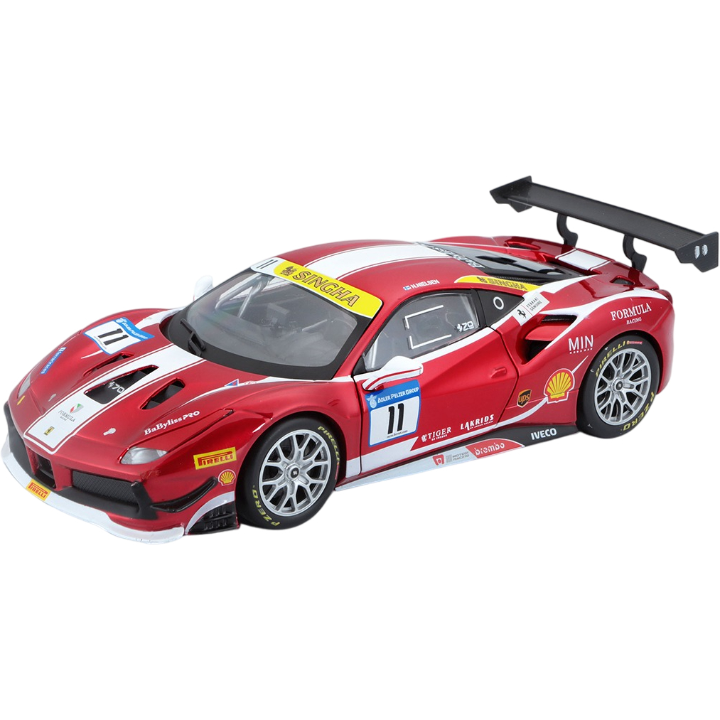 Автомодель Bburago Ferrari 488 Challenge (1:24), (18-26308) фото 