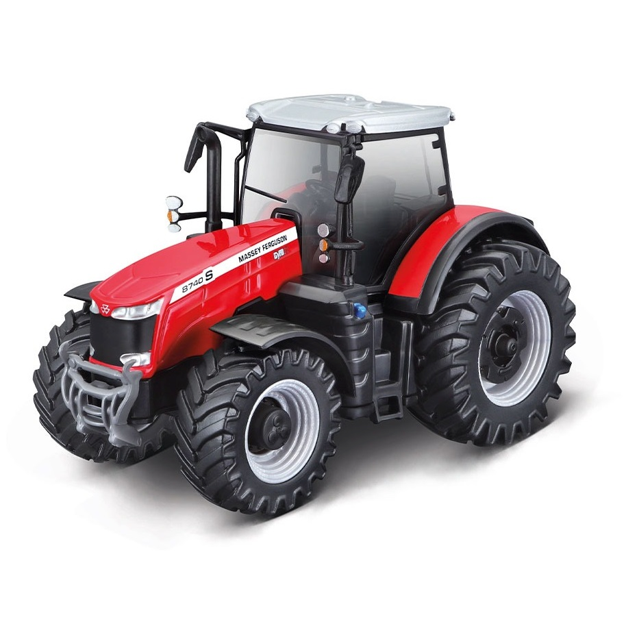 Модель Bburago Трактор Massey Ferguson 8740S (10 см), (18-31613) фото 