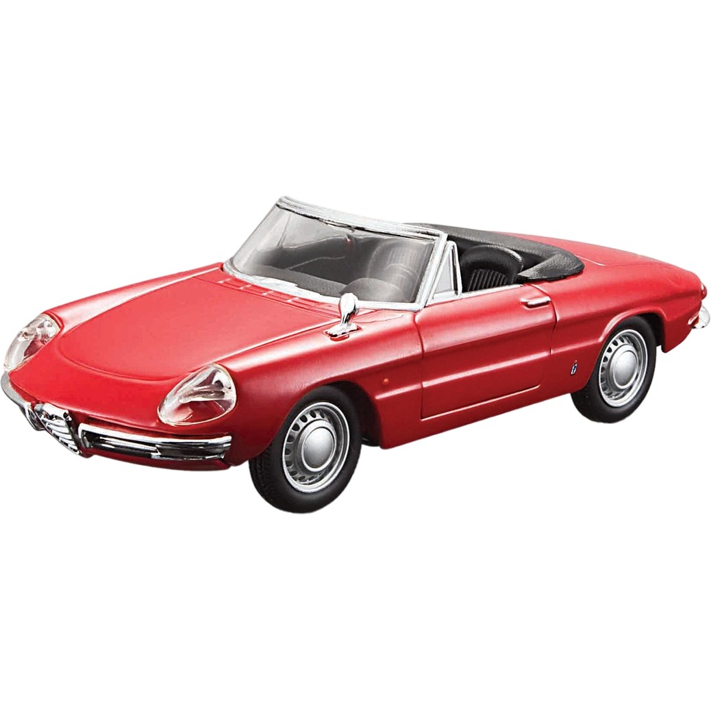 Автомодель Bburago Alfa Romeo Spider 1966 (1:32), (18-43047) фото 