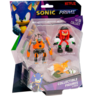 Набор игровых фигурок Sonic Prime Эггфорсер, Наклз, Тэйлз (3 фигурки, 6,5 см), (SON2020A)