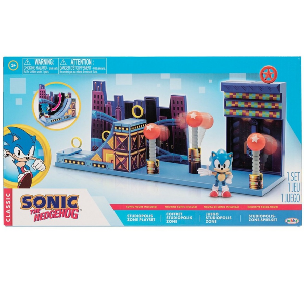 

Игровой набор с фигуркой Sonic The Hedgehog Соник В Студиополисе (1 фигурка, 6 см), (406924-RF1)