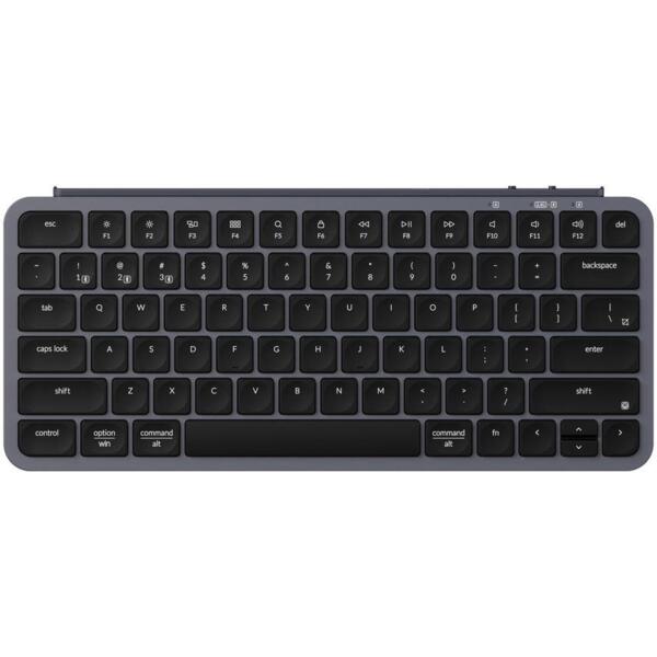 

Клавиатура Keychron B1 Pro, USB/WL/BT, Space Gray (B1P-K1-UA)