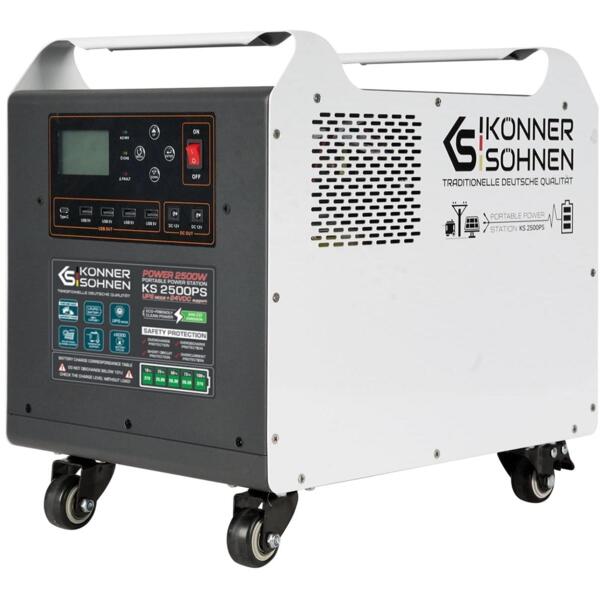

Портативная электростанция Konner&Sohnen KS 2500PS, 2500Вт (KS2500PS)