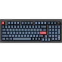 Клавиатура Keychron V5 Max Gateron Jupiter Brown, Knob, WL/BT/USB-A, Hot-Swap, QMK, EN/UKR, RGB, Black (V5M-D3-UA)