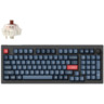 Клавиатура Keychron V5 Max Gateron Jupiter Brown, Knob, WL/BT/USB-A, Hot-Swap, QMK, EN/UKR, RGB, Black (V5M-D3-UA)