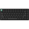 Клавиатура Keychron K2HE Gateron Double-Rail Magnetic Nebula, WL/BT/USB-A, QMK, Hot-swap, RGB, Black (K2H-J1-UA)