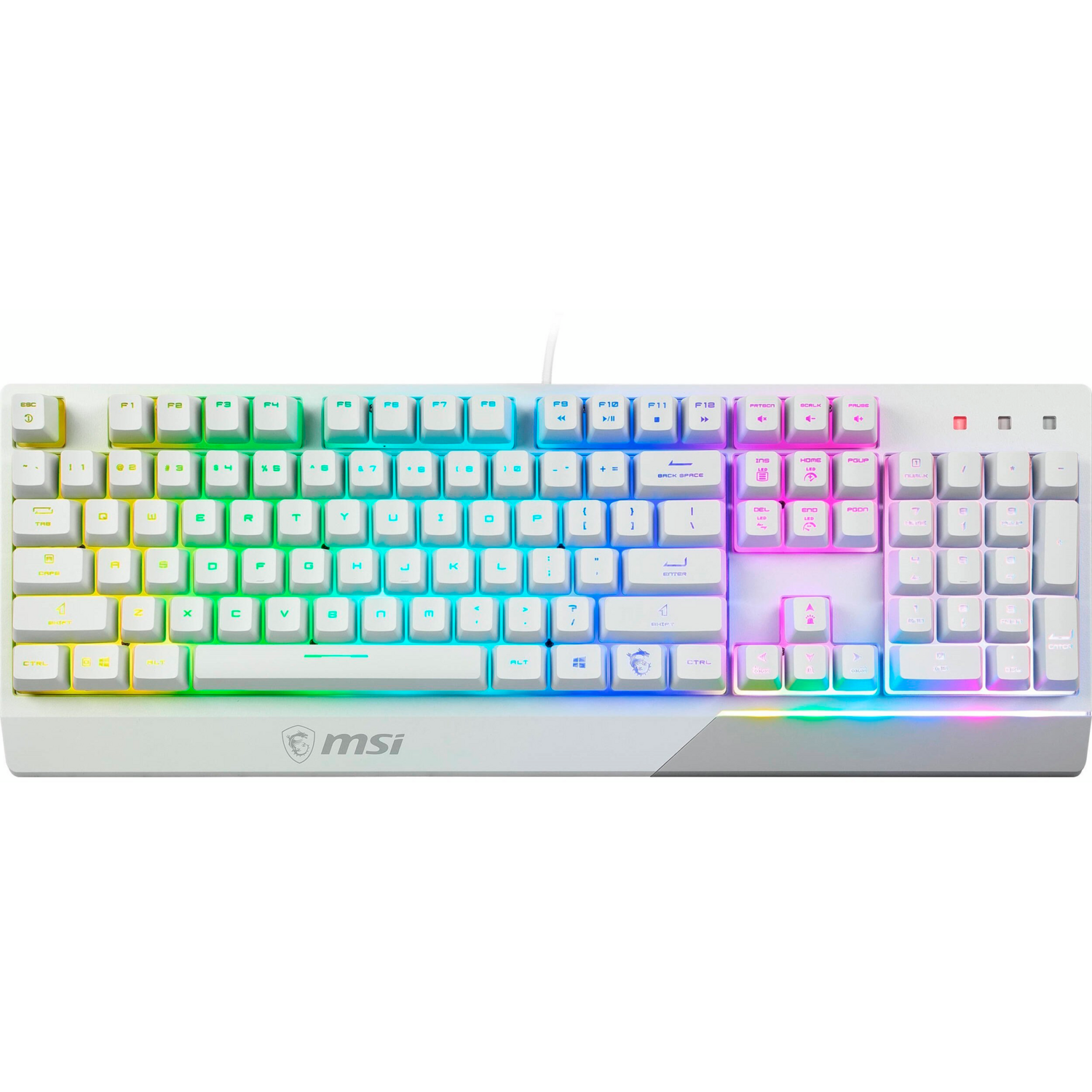 Игровая клавиатура MSI Vigor GK30 White UA (S11-04UA301-CLA) фото 