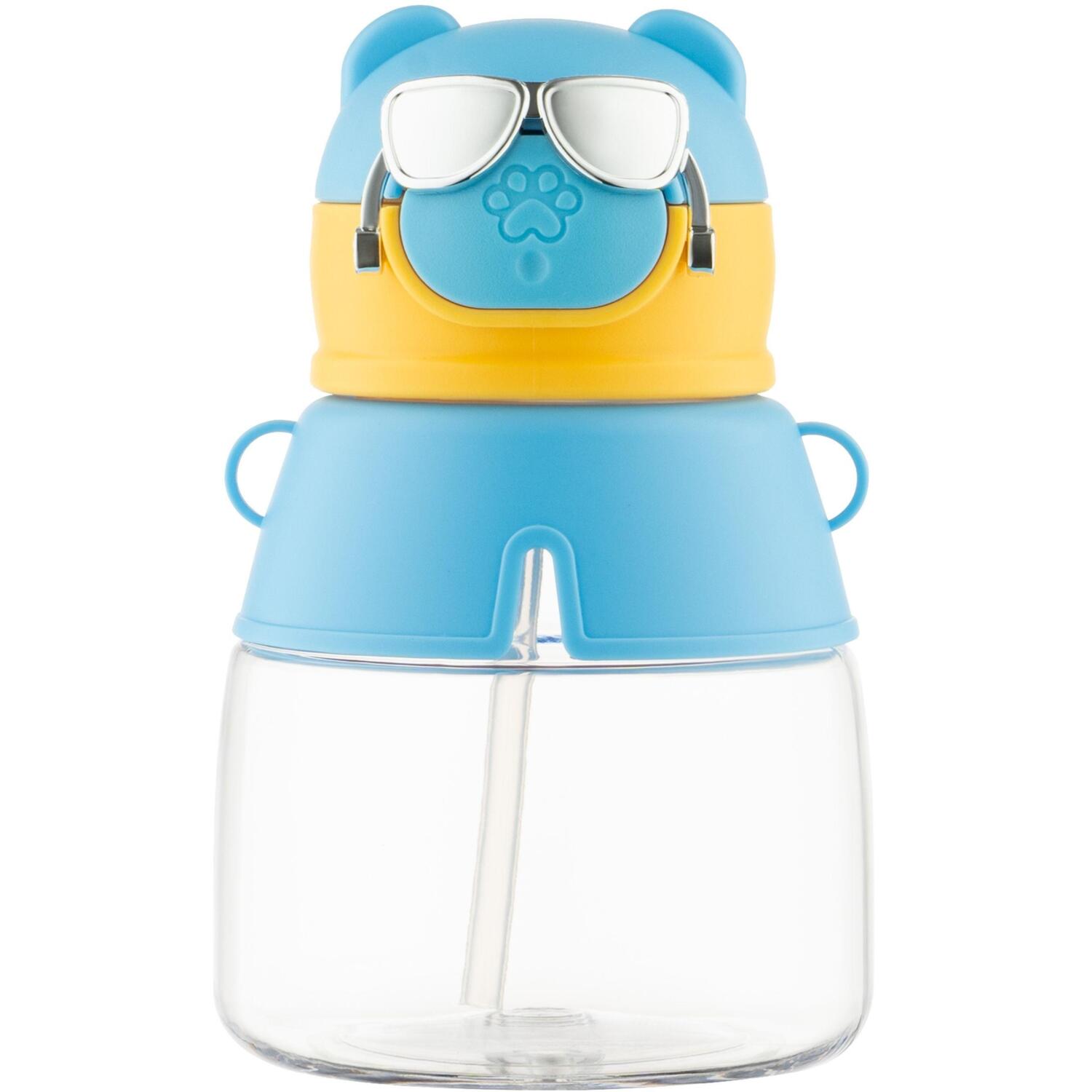 Пляшка для води Ardesto Space 550мл, блакитний (AR2255SB)фото