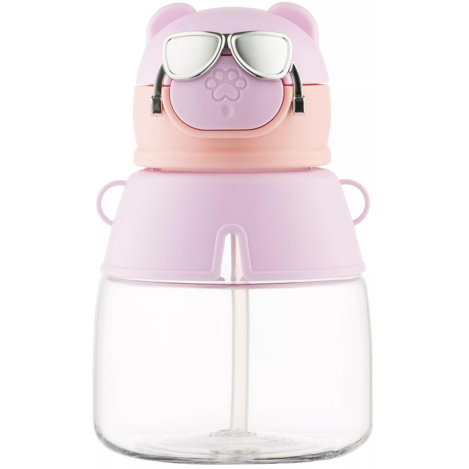 Пляшка для води Ardesto Space 550мл, рожевий (AR2255SP)фото