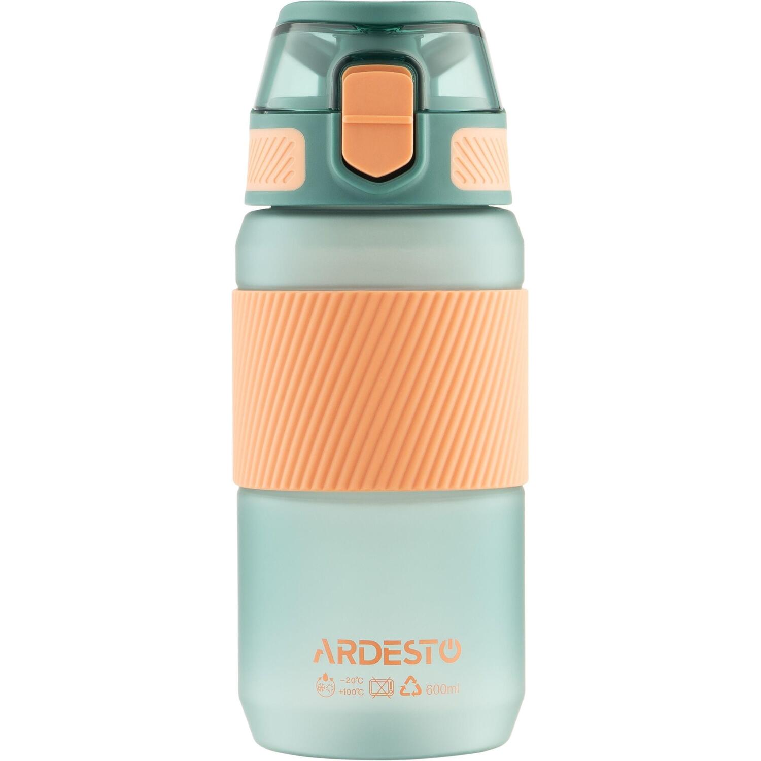 Пляшка для води ARDESTO Spring 600мл, зелений (AR2260SE)фото