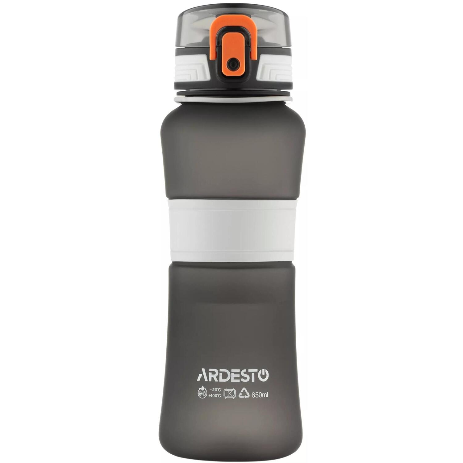 Пляшка для води ARDESTO Balance 650мл, чорний (AR2265BL)фото