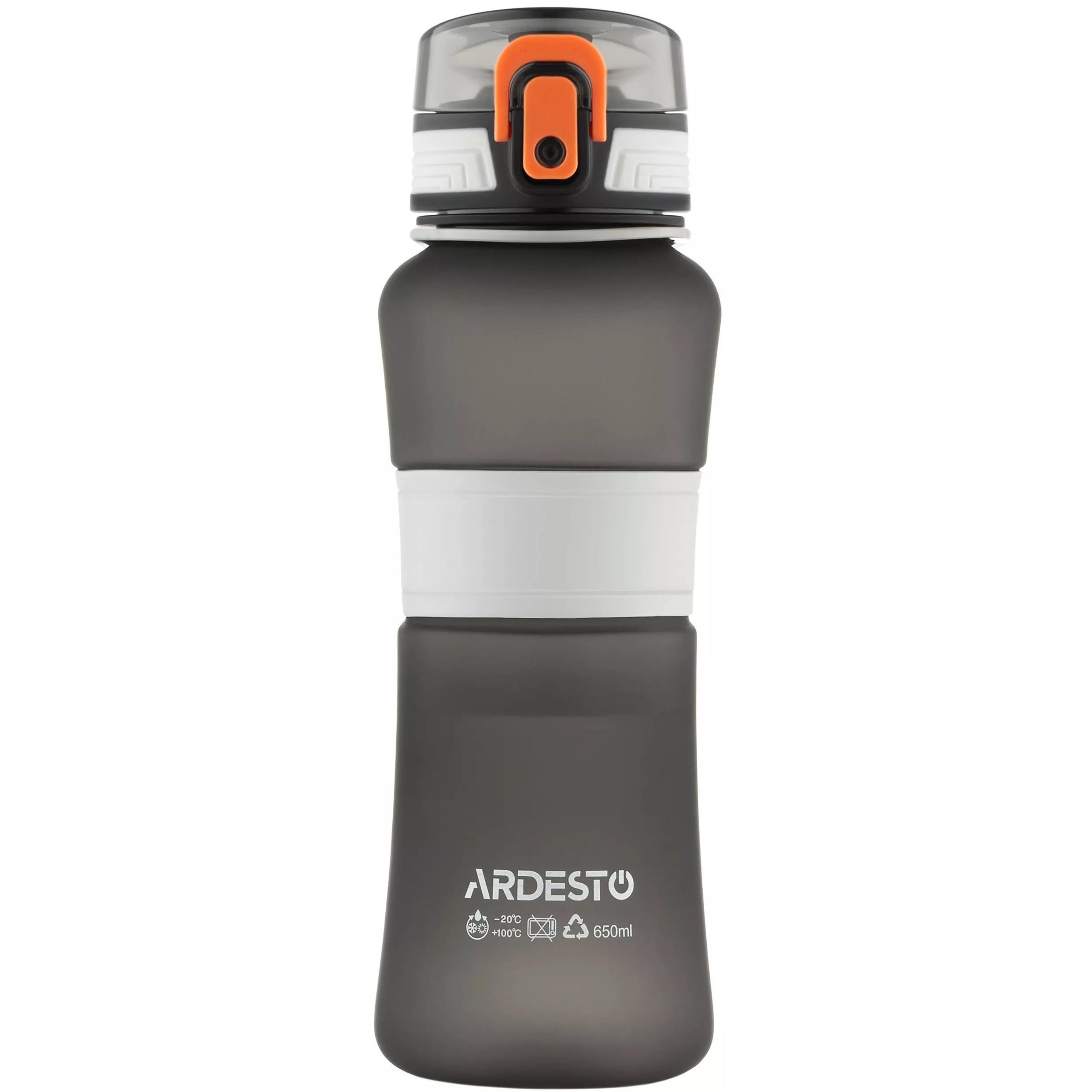 Пляшка для води ARDESTO Balance 650мл, чорний (AR2265BL)фото1