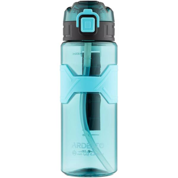 Бутылка для воды Ardesto Fitness 800мл, голубой (AR2280EB)