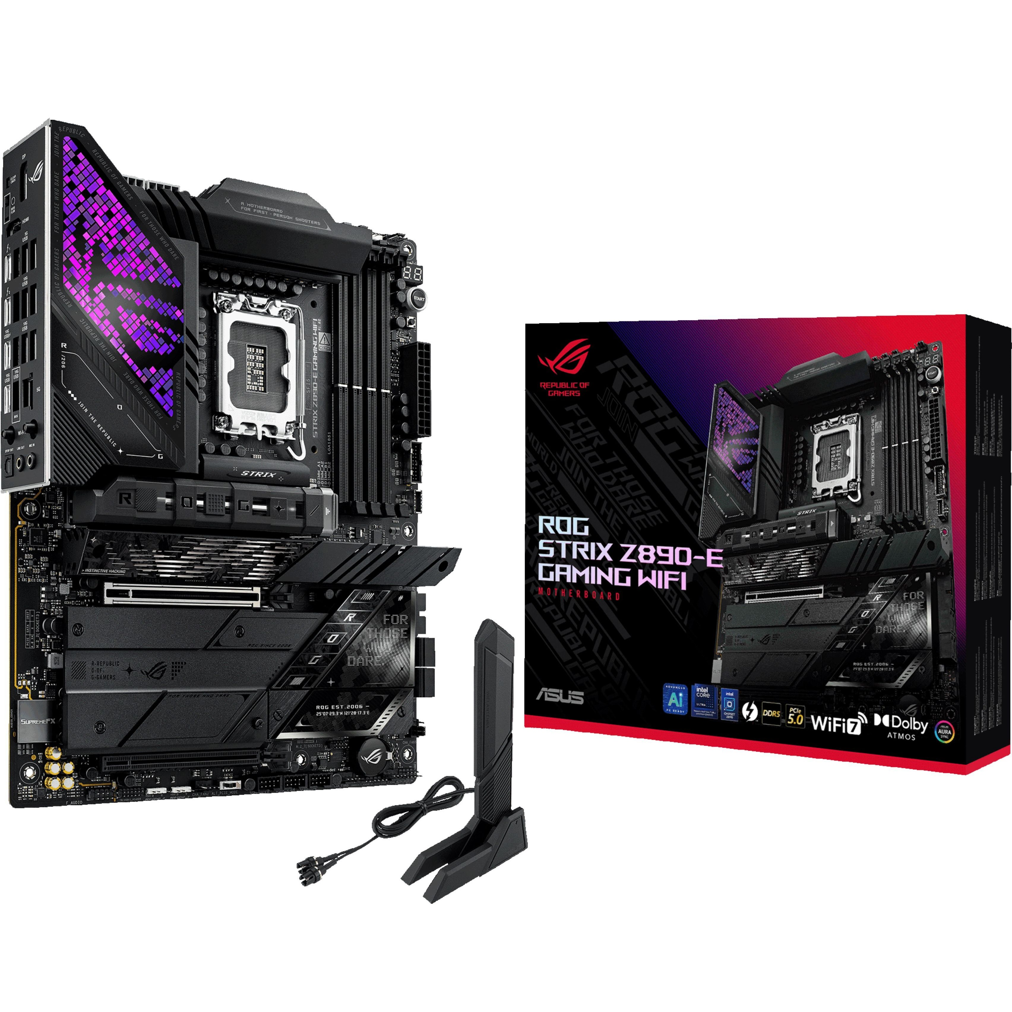 Материнcька плата ASUS ROG STRIX Z890-E GAMING WIFI s1851 (90MB1IM0-M0EAY0)фото1