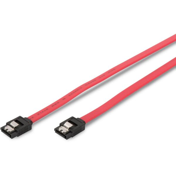 

Кабель ASSMANN SATA L-type (F/F) прямой, 0.5m, Red (AK-400102-005-R)