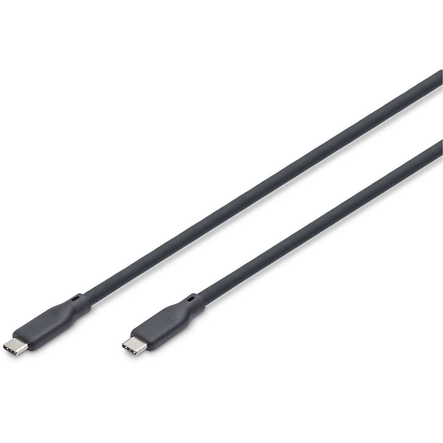 Кабель Digitus Type-C - Type-C Data/Charge, USB 3.2 Gen2, 10G, 100W, 4K, 1м, Black (AK-300342-010-S) фото