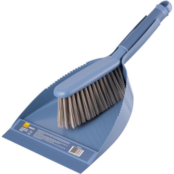 

Совок и щетка для уборки Ardesto Solid синие (ARHE1306B)