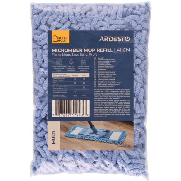 

Сменная насадка для швабры Ardesto Multi 41см из микрофибры (ARHE1102SB)