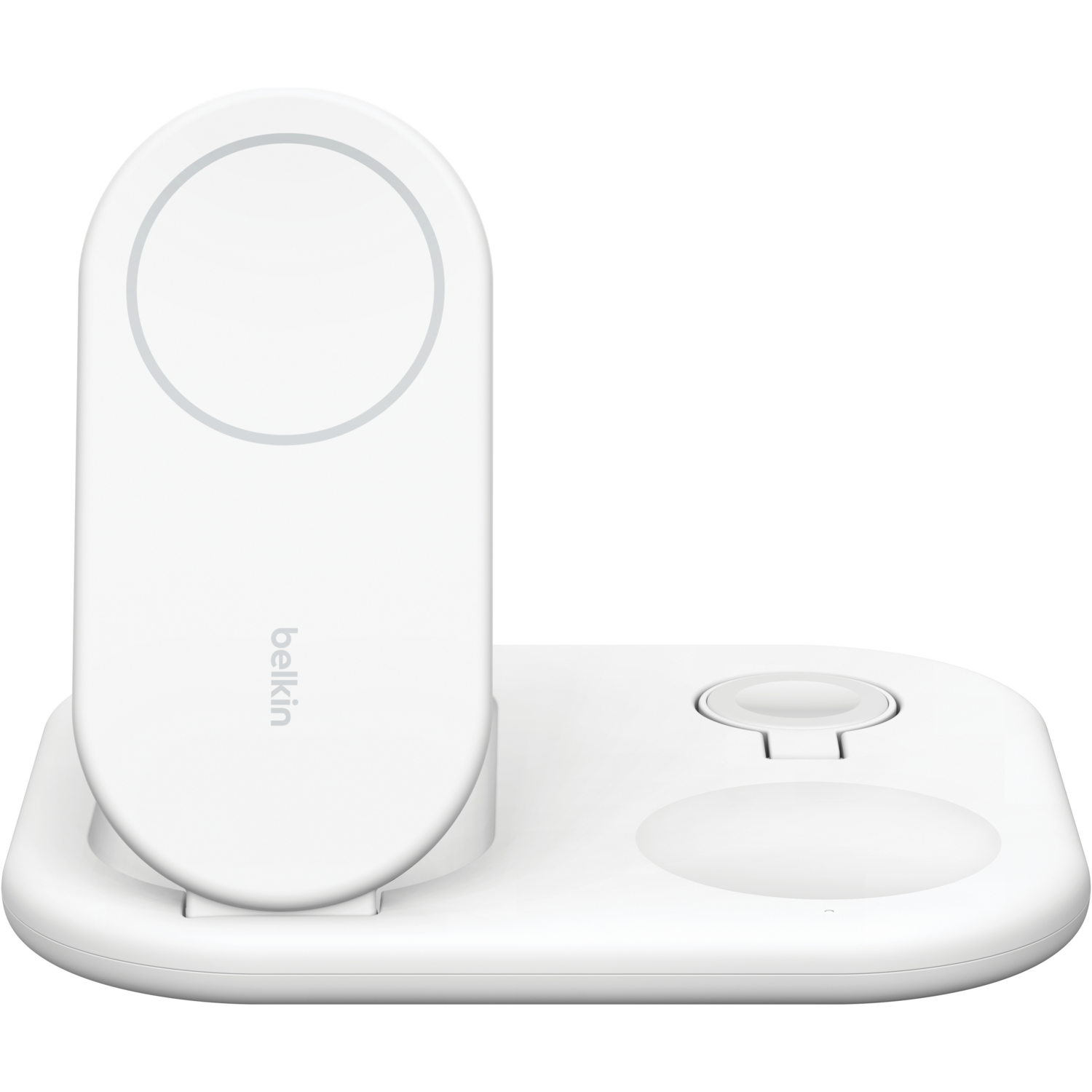 Беспроводное зарядное устройство Belkin 3в1 Magnetic Foldable iPhone/Watch/AirPods Qi2 15W, White (WIZ029VFWH) фото